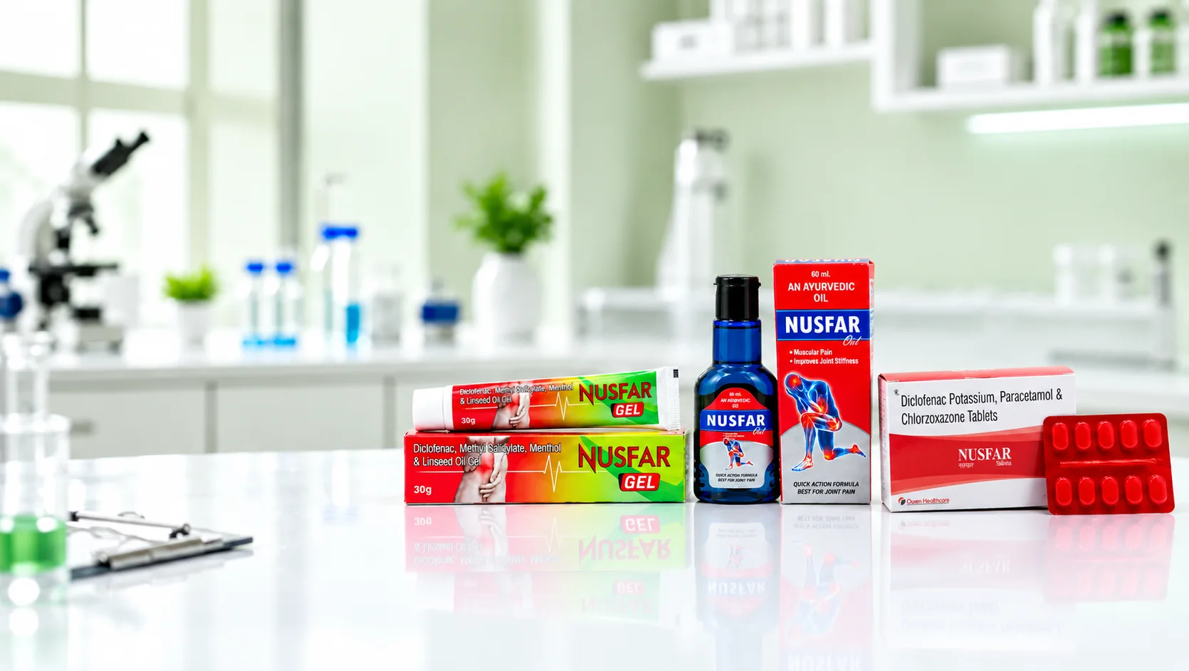 Owen Healthcare pharmaceutical formulations and blister packaging